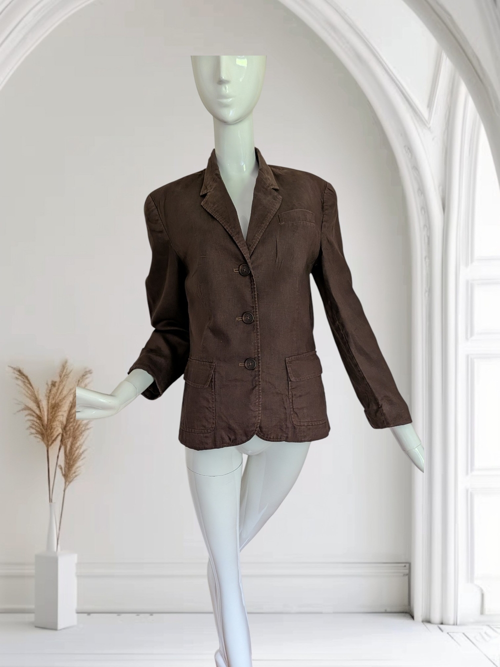 Polo by Ralph Lauren Chocolate Brown Single-Breasted Blazer